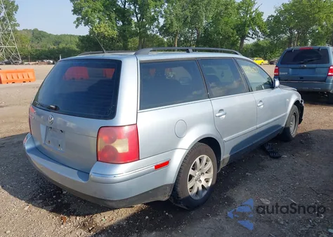 2003 Volkswagen Passat Gls from USA, damaged, VIN WVWVD63B73E148373